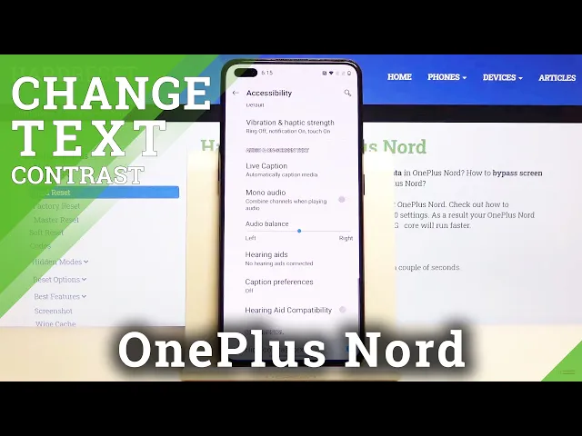 Video thumbnail for How to Enable High Contrast Text in OnePlus Nord – Customize Contrast