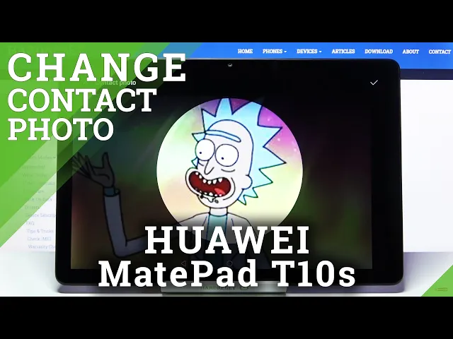 Video thumbnail for How to Add Photo to Contact on HUAWEI MatePad T10s - Customize Contacts List
