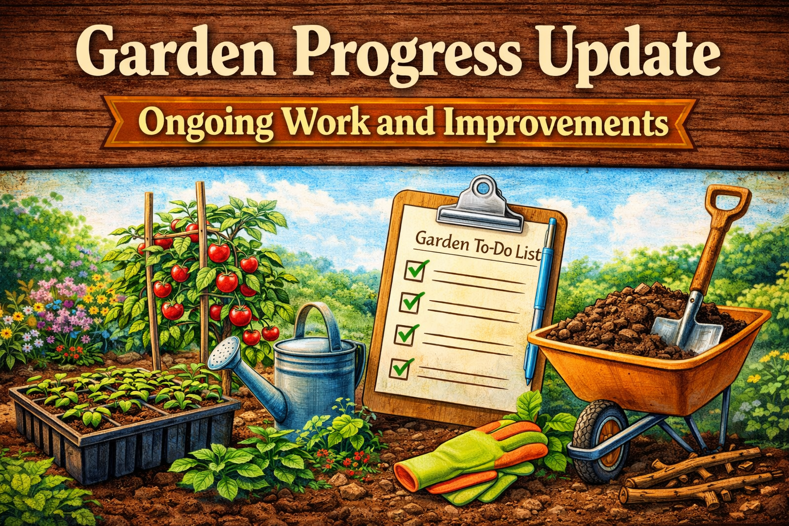 Video thumbnail for Garden Progress Update | Ongoing Work and Improvements