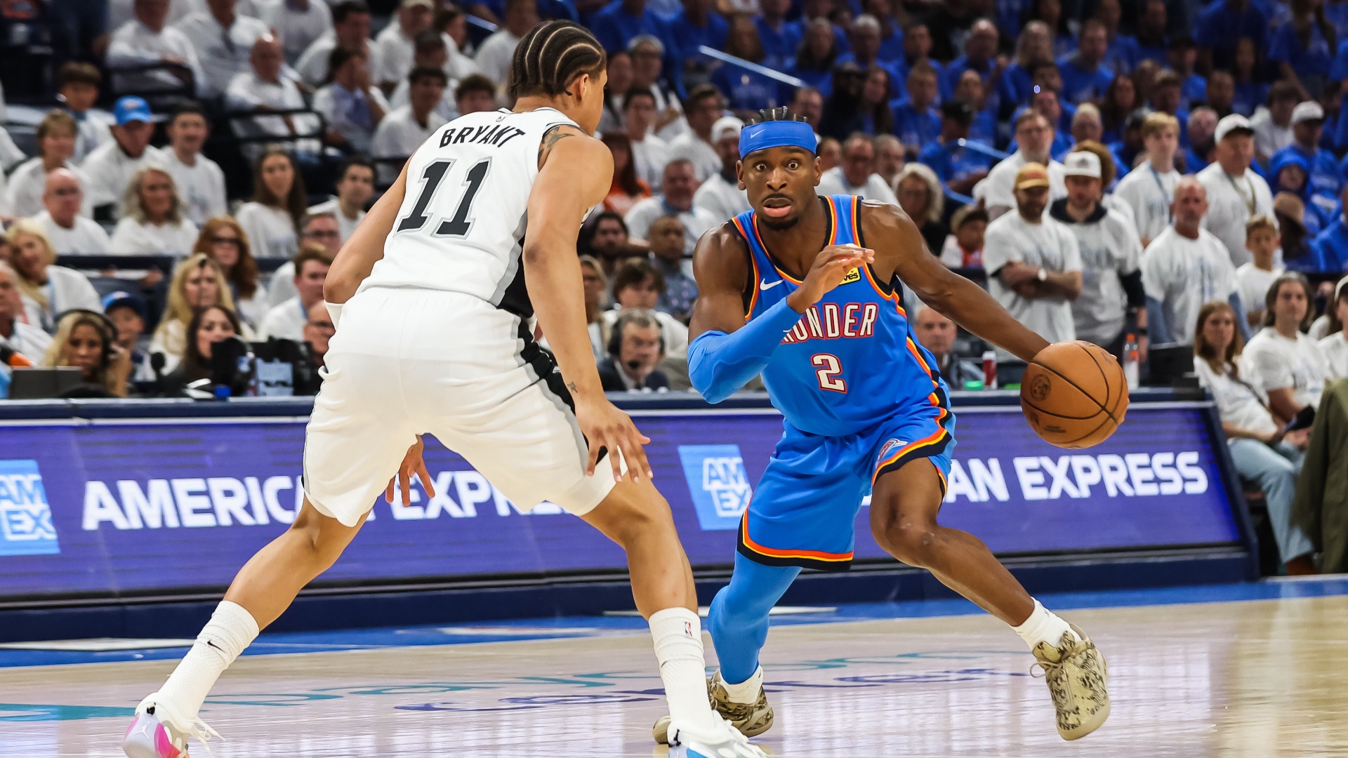 Video thumbnail for Spurs vs. Thunder: Game 3 Showdown in Western Conference Finals