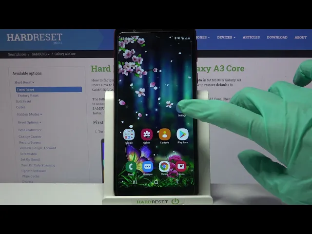 Video thumbnail for How to Change Font Style on Samsung Galaxy A3 Core – Customize Font