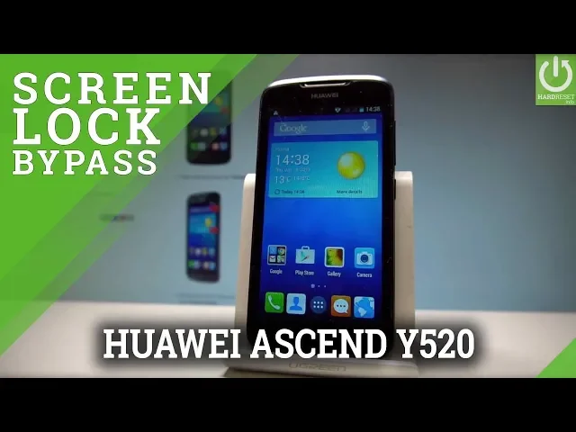 Video thumbnail for HUAWEI Ascend Y520 HARD RESET / Bypass Screen Lock