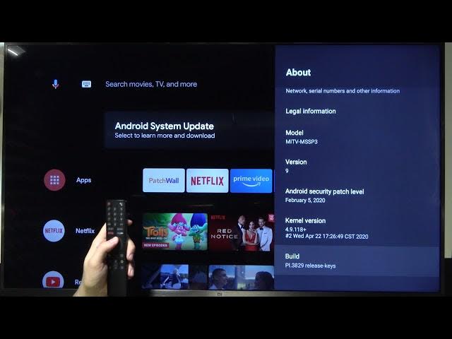 Video thumbnail for How to Check Device Info on XIAOMI Mi TV 4S - Find All the Essential Data about Xiaomi Android TV
