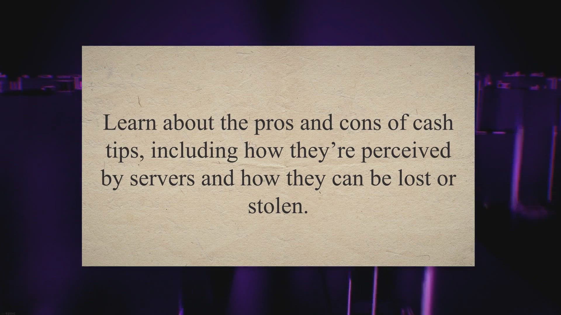 Video thumbnail for Is It Rude To Tip In Cash? | Pros And Cons (June 2023)