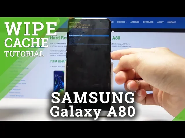 Video thumbnail for How to Wipe Cache in SAMSUNG Galaxy A80 - Format Cache Partition