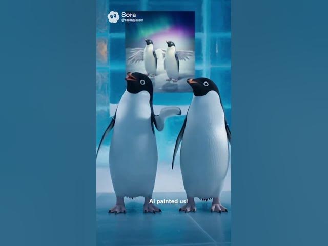 Video thumbnail for AI-amazing Penguins