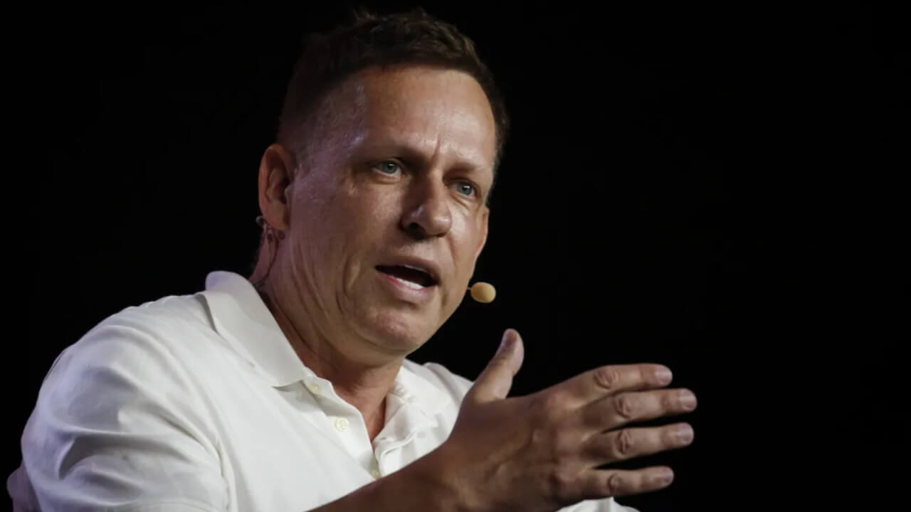 Video thumbnail for Peter Thiel previously warned AI is a bigger threat to tech roles than creatives