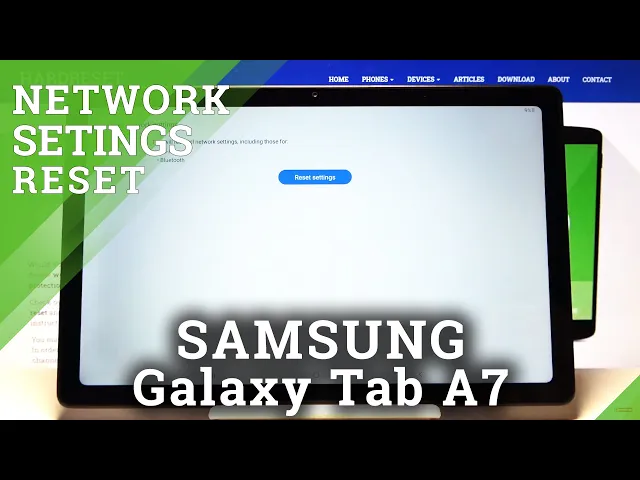 Video thumbnail for How to Reset Network Settings in Samsung Galaxy Tab A7 – Restore Wi-Fi Defaults