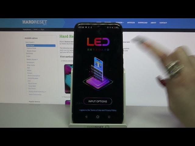 Video thumbnail for VIVAX Fly 6 – Install and Apply LED Keyboard App