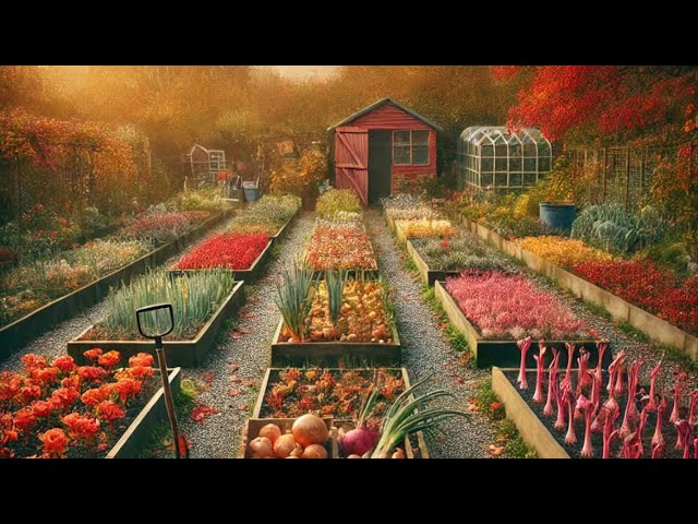 Video thumbnail for 🎥 ✅ October Allotment Tour 🍂🌱 | How to Grow Shallots, Onions & Garlic Perfectly 🧅🧄✨