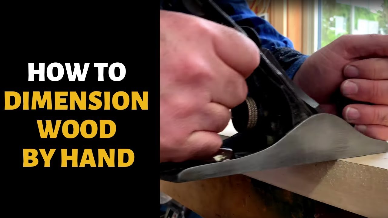 Video thumbnail for HOW TO DIMENSION ROUGH LUMBER BY HAND - Bailey Line Life #12