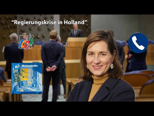 Video thumbnail for 2025-06-04 Ulrike Nagel op Radio Luxemburg 100,7 – Regierungskrise in Holland