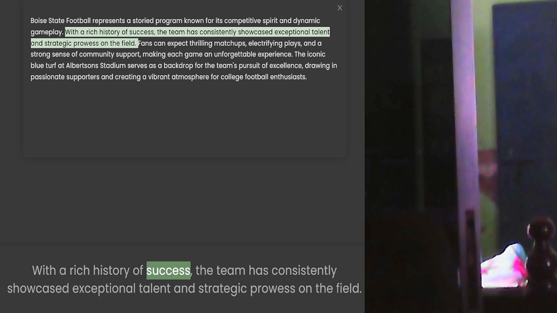 Video thumbnail for Boise State Football represents a storied program known for its competitive spirit and dynamic gameplay. With a rich history of success, the team has consistently showcased exceptional talent and strategic prowess on the field. Fans can e