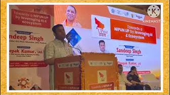 Video thumbnail for बेसिक शिक्षा में आर्टिफिशियल इंटेलिजेंस पर बेसिक शिक्षा मंत्री संदीप सिंह का संबोधन