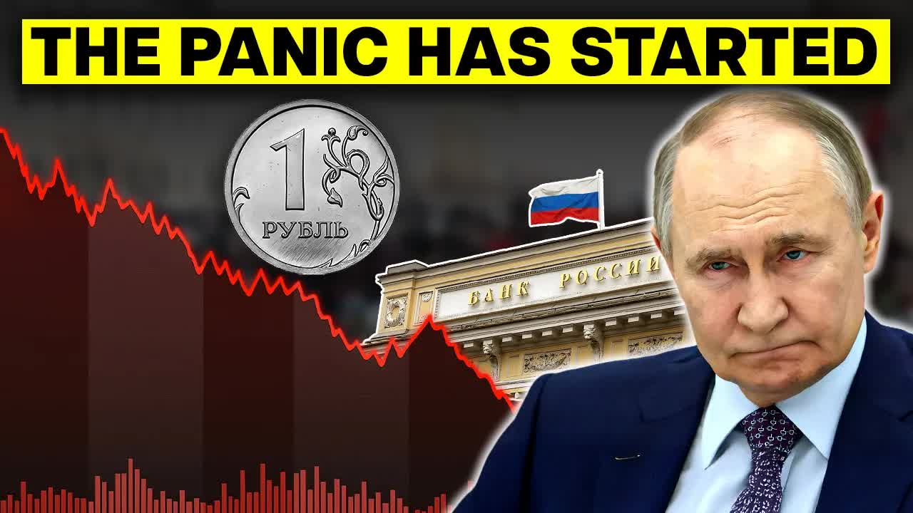 Video thumbnail for Business Basics: russian economy in freefall? putin's wartime economic crisis, sanctions, and the ruble's fate