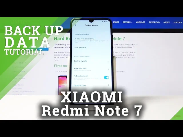 Video thumbnail for How to Enable Google Backup in Xiaomi Redmi Note 7 – Protect Sensitive Data