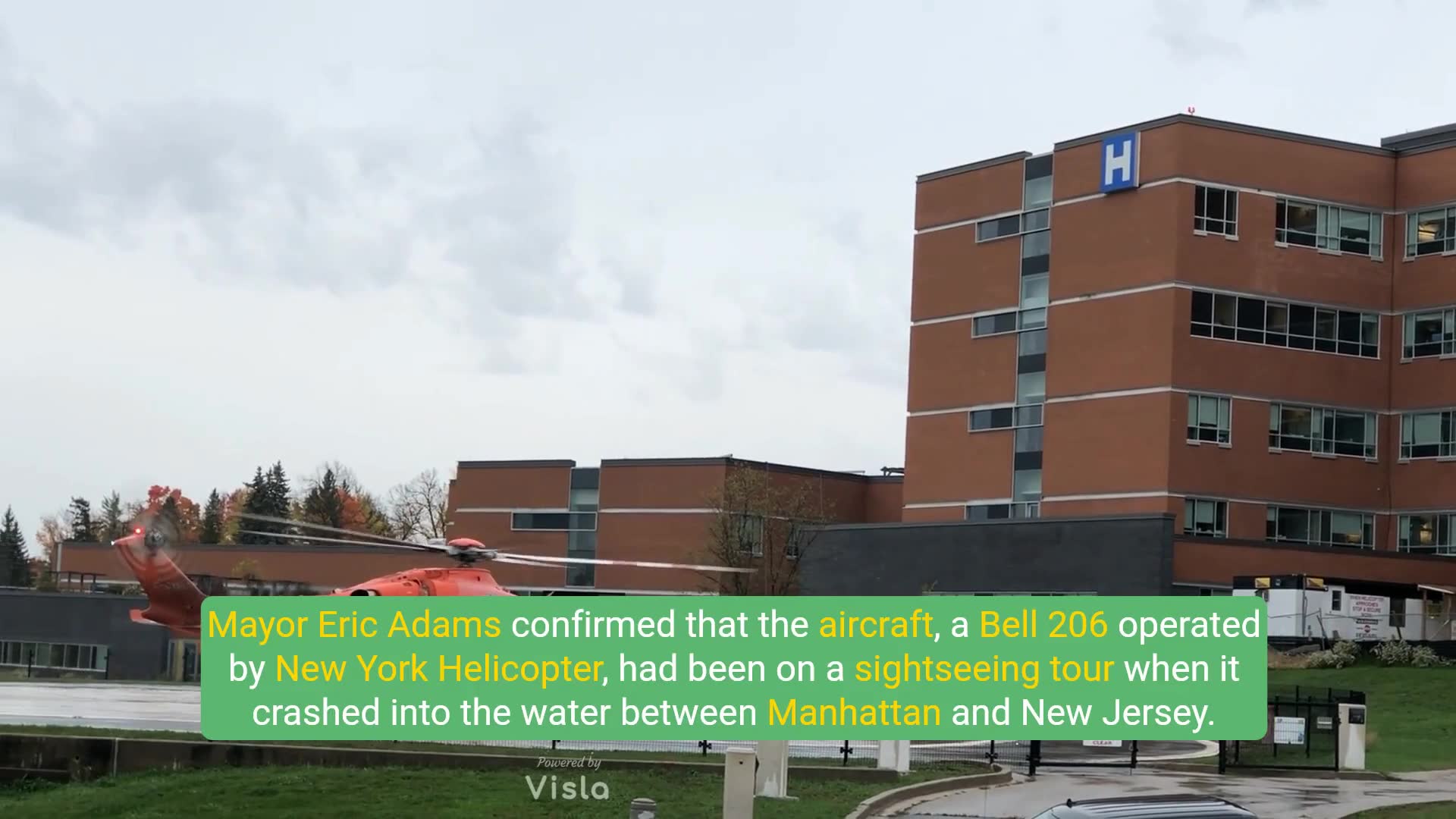 Video thumbnail for Helicopter Crash in NYC’s Hudson River Kills 6 | Spanish Family Among Victims | Tragic Tour Flight