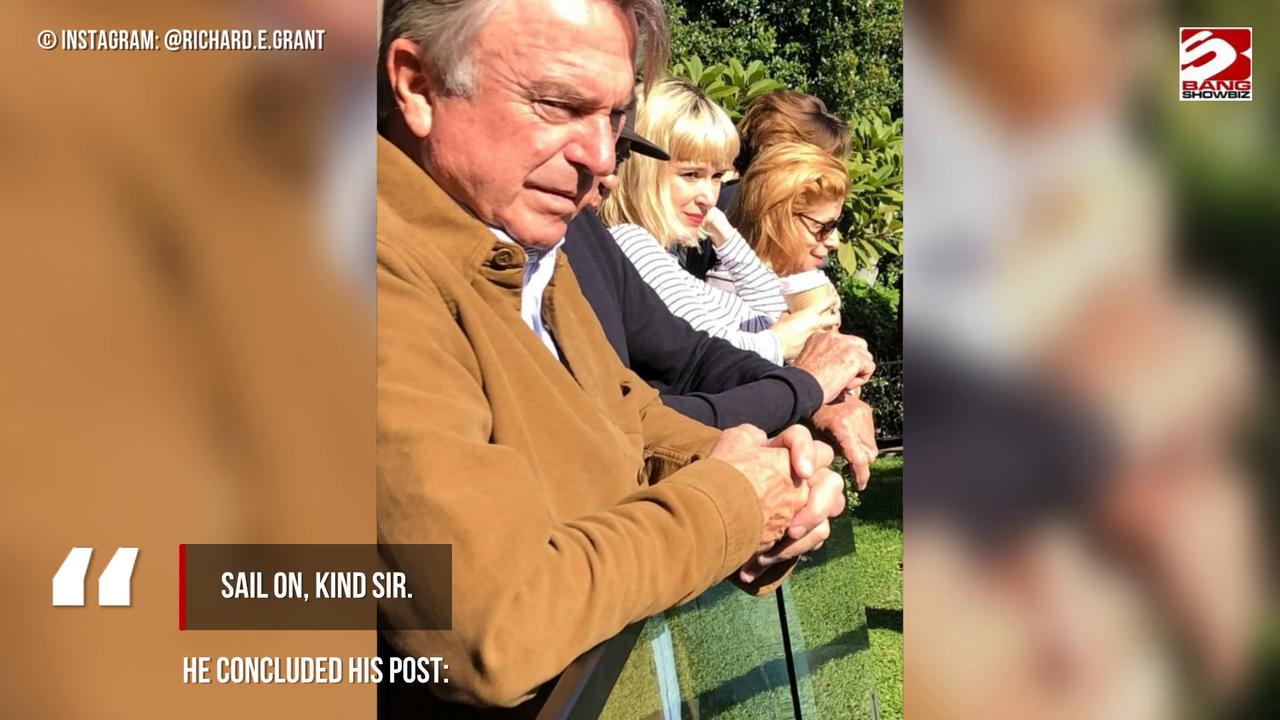 Video thumbnail for Richard E. Grant has led tributes to 'gentleman' Sam Neill