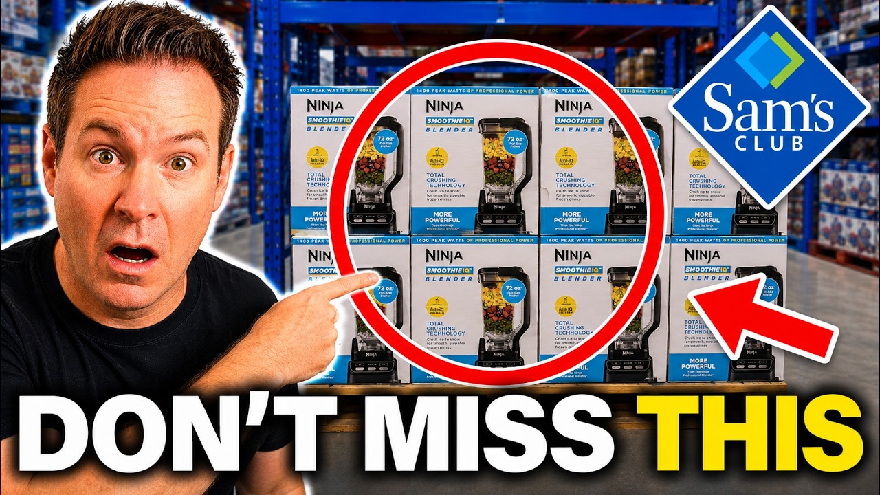 Video thumbnail for NEW at SAM'S CLUB: 10 Items That WON'T LAST (And 5 to Avoid) - September 2026