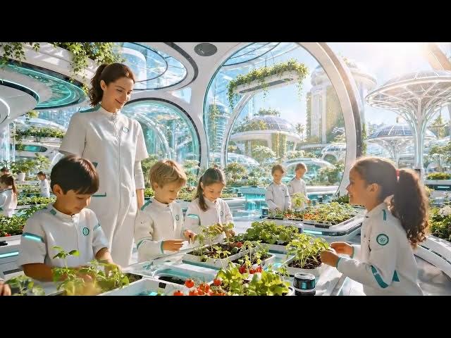 Video thumbnail for Relaxing Futuristic City Under The Stars 🌌 | Peaceful AI Sci-Fi Future City Ambience