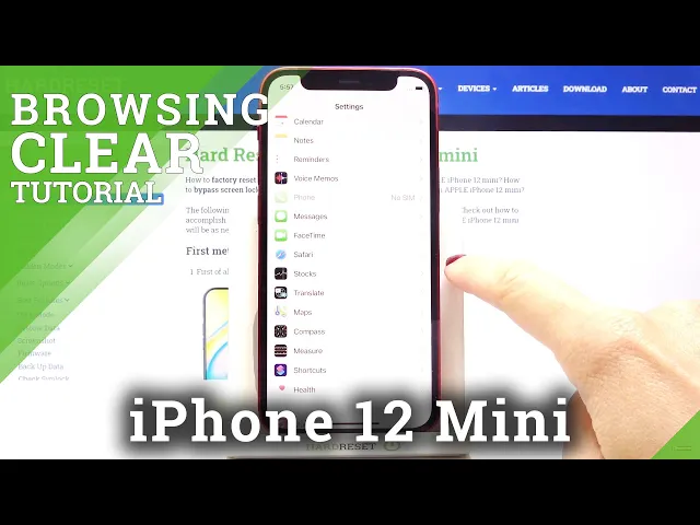 Video thumbnail for How to Clear Browsing Data on iPhone 12 mini – Reset Browser Settings