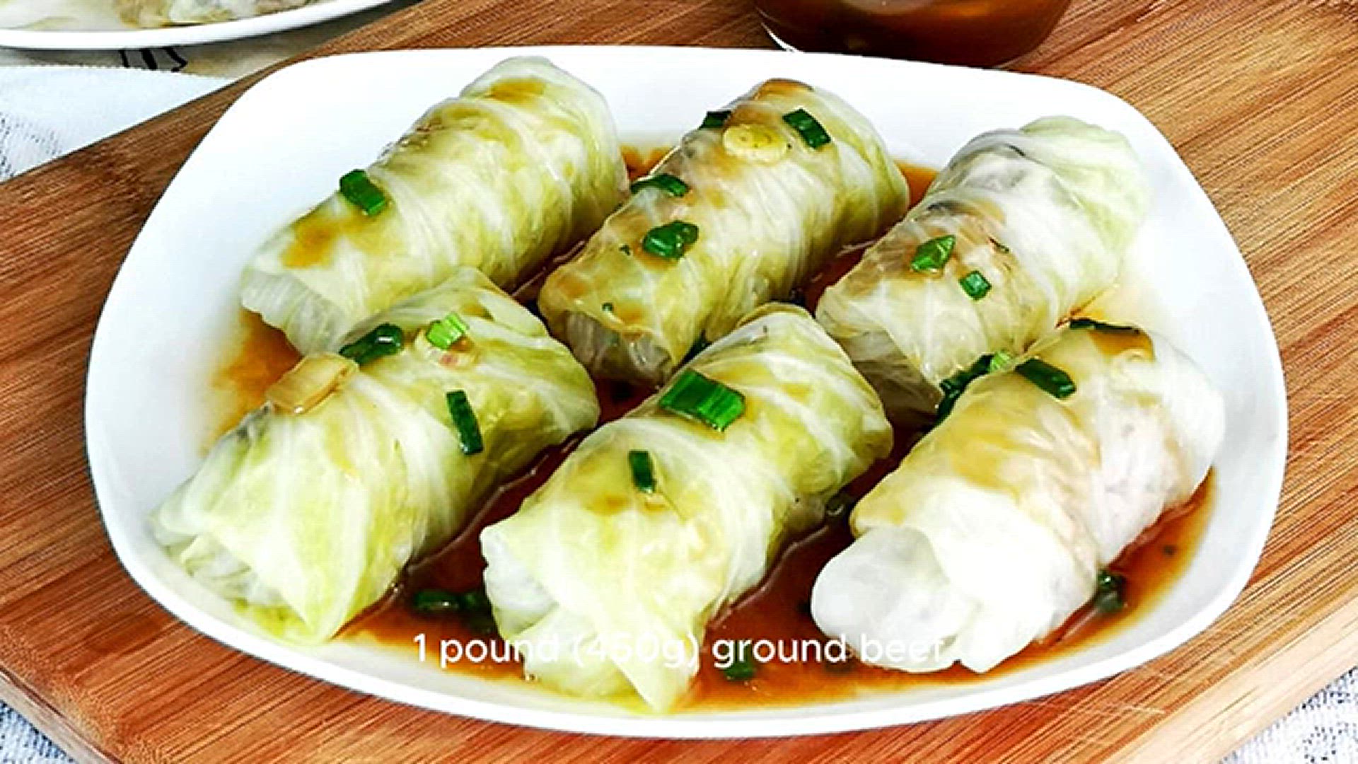 'Video thumbnail for Cabbage Rolls Recipe'