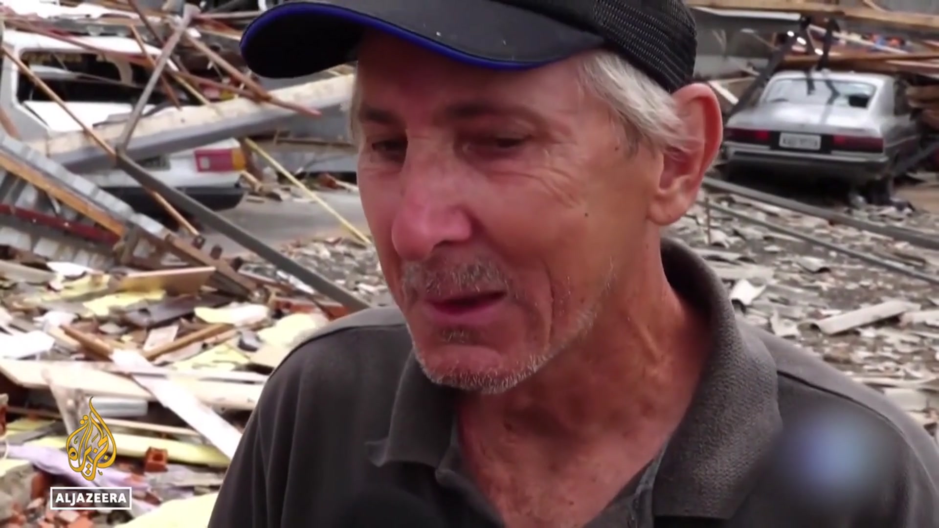 'Video thumbnail for Brazil tornado: Six dead after 250 KPH winds tear through town'