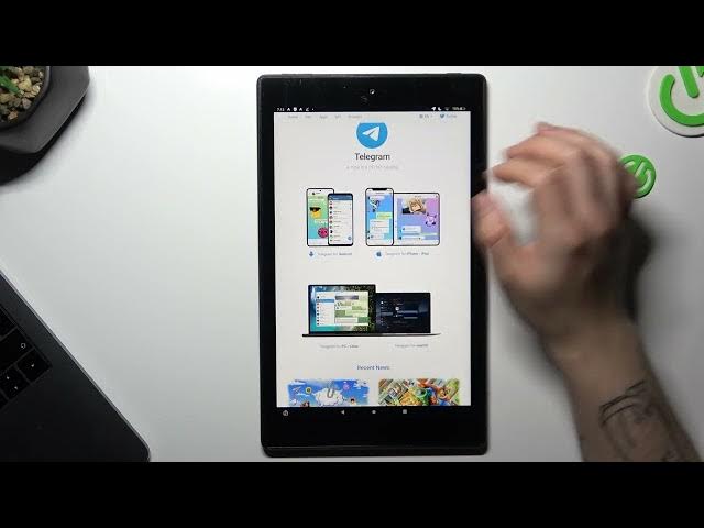 Video thumbnail for How to Download & Install Telegram App on Amazon Tablet? Let's Setup Telegram Messenger! No Google!