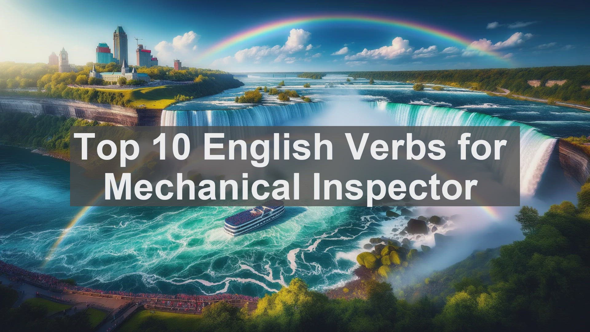 'Video thumbnail for Top 10 English Verbs for Mechanical Inspector'