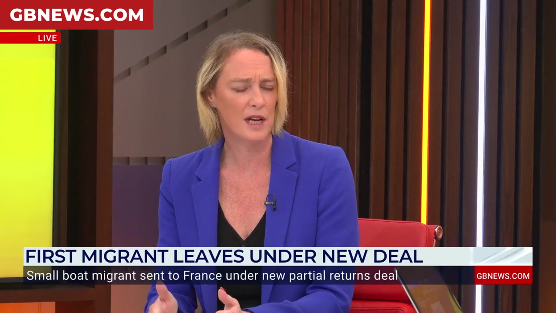 'Video thumbnail for WATCH: Nigel Nelson and Claire Pearsall clash over migrant deportations'