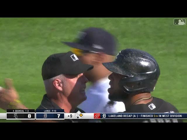 Video thumbnail for Niko Goodrum and José Abreu benches clearing brawl 09/27/2021