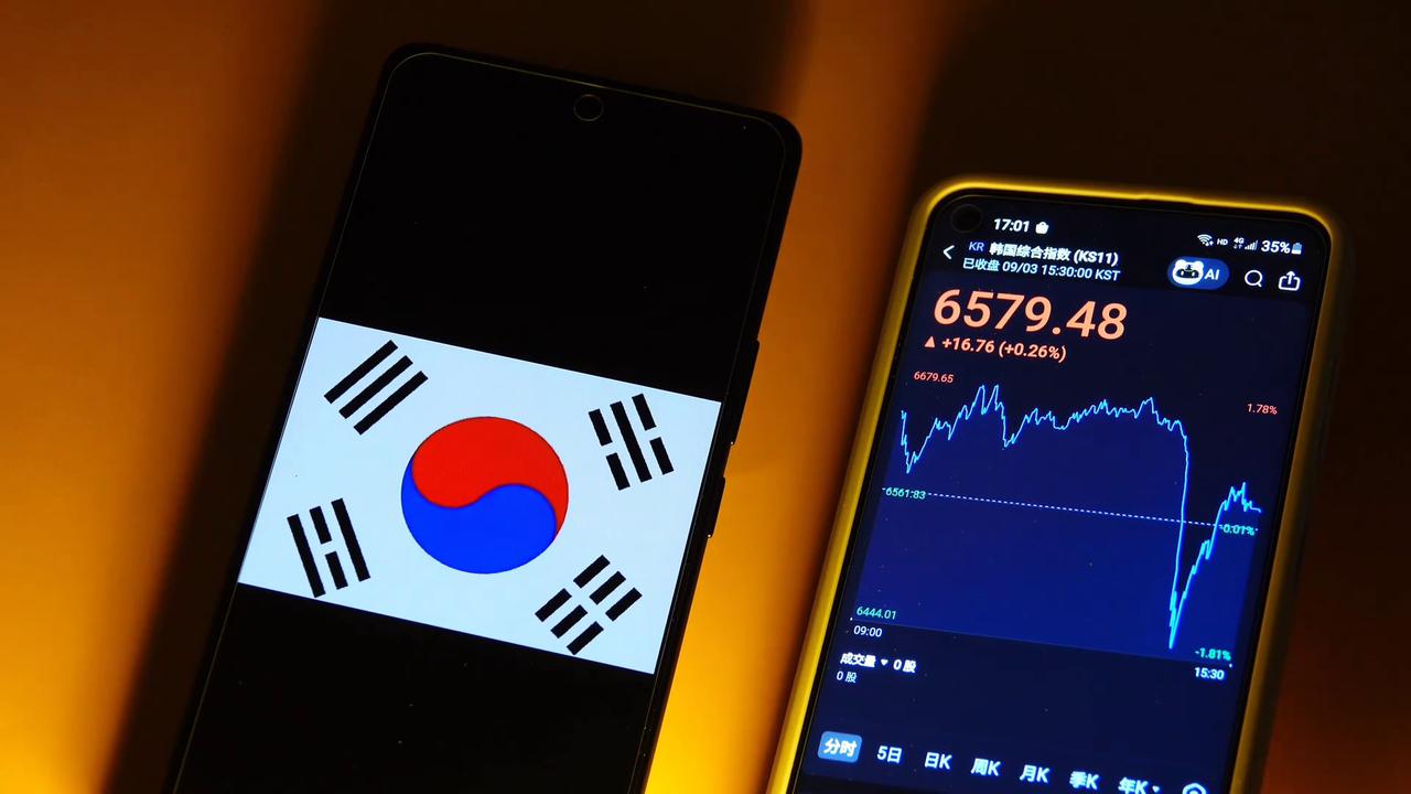 Video thumbnail for China: Korea Composite Index.