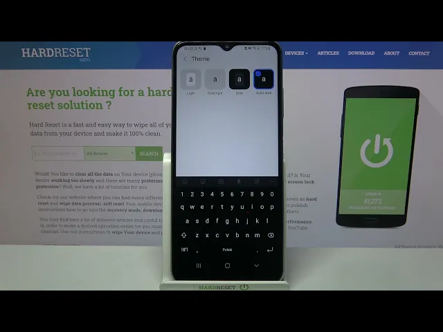 Video thumbnail for How to Change Keyboard Theme in SAMSUNG Galaxy F12 – Customize Keyboard Style