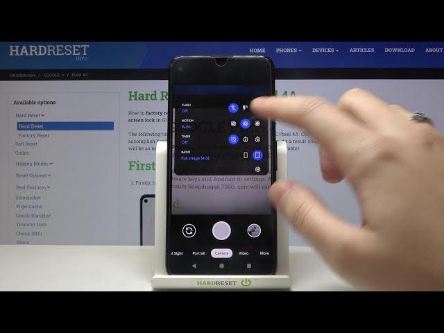 Video thumbnail for How to Take Motion Photo by GOOGLE Pixel A4 – Take Live Photos