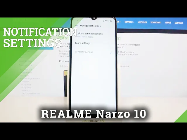 Video thumbnail for How to Manage App Notifications on REALME Narzo 10 – Enable Notifications