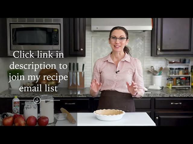Video thumbnail for Gluten Free Apple Crumble Pie with EASY Oat Flour Crust 720p 24fps