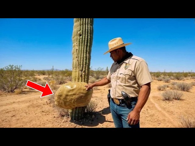 Video thumbnail for Ranger Found Saguaro Lump—Cut It Open And Instantly Regretted It