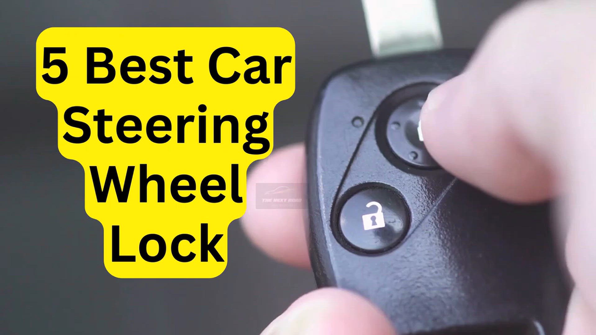 'Video thumbnail for 5 Best Car Steering Wheel Lock: Drive Safely, Park Securely'
