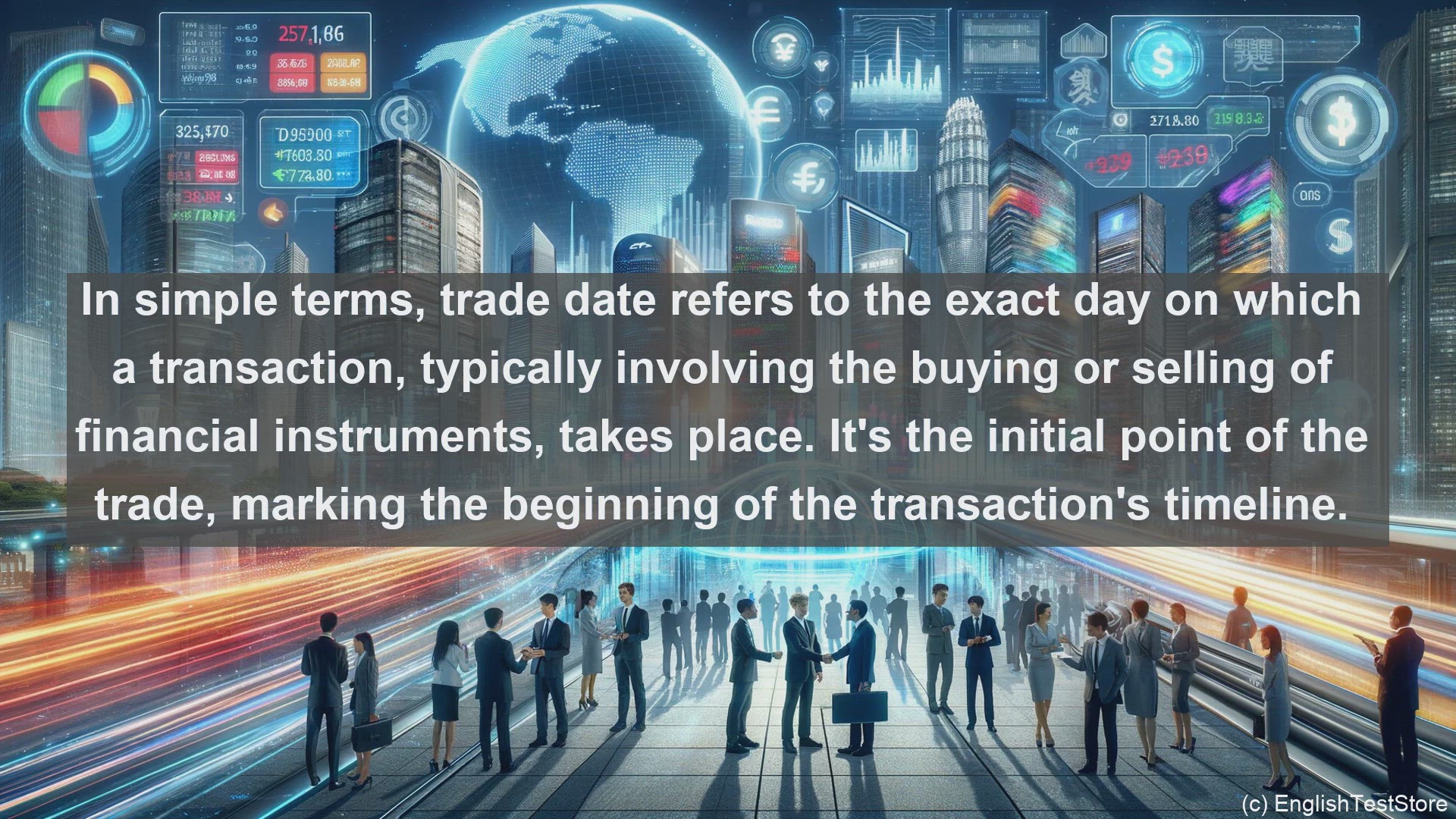 'Video thumbnail for Trade date in economics and finance'