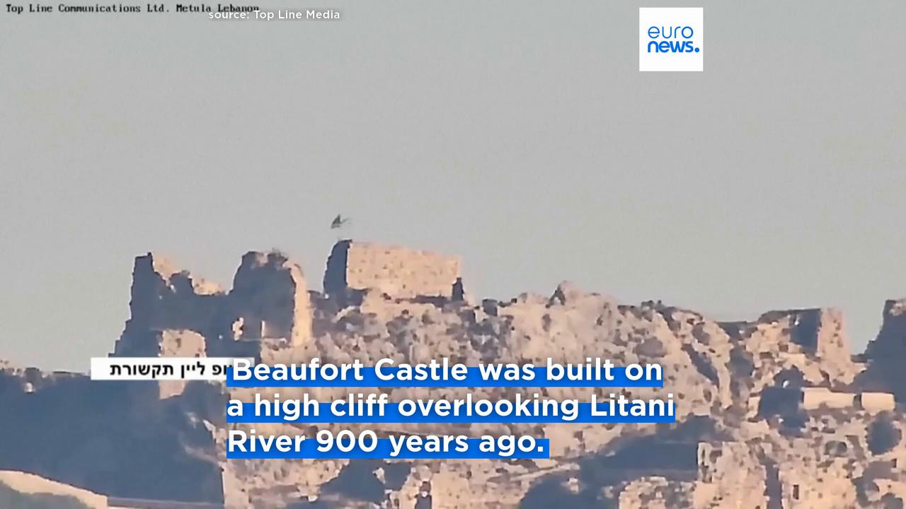 Video thumbnail for Israel retakes Beaufort castle in Lebanon, Paris issues strong condemnation