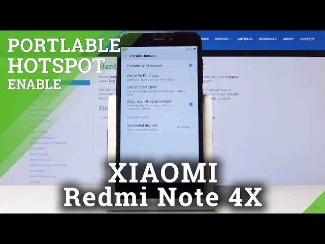Video thumbnail for How to Set Xiaomi Redmi 4X as Wi-Fi Hotspot - Portable Hotspot