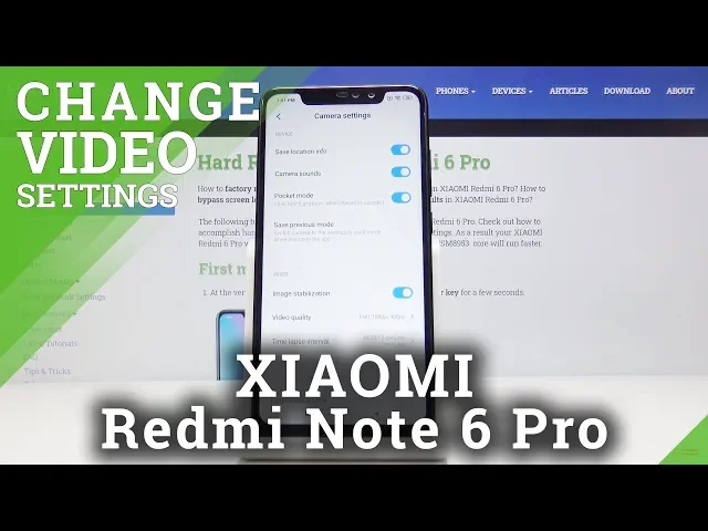 Video thumbnail for How to Change Video Resolution in Xiaomi Redmi Note 6 Pro – Set Up Video Quality