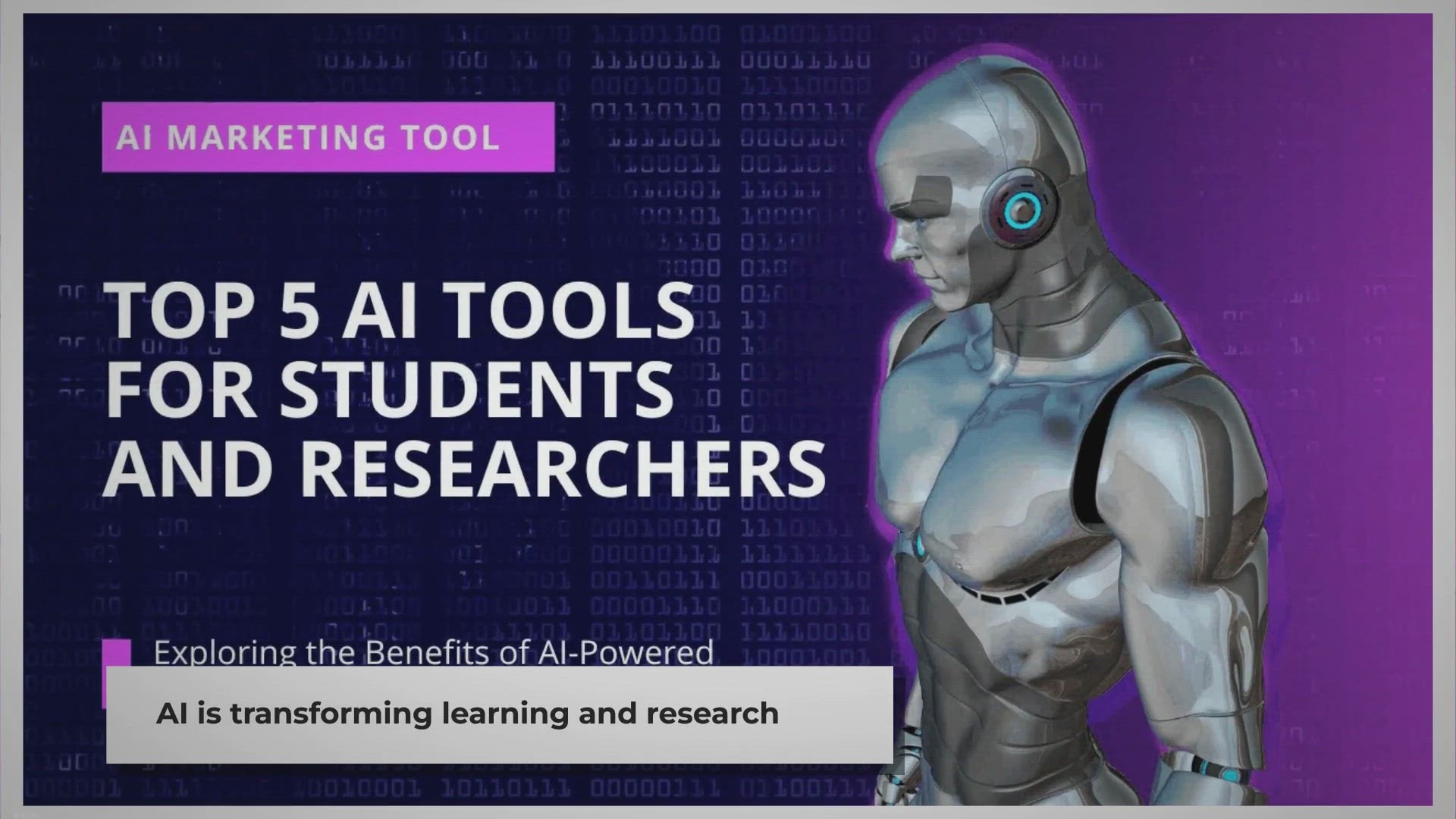 Video thumbnail for Best AI Tools for Students and Researchers