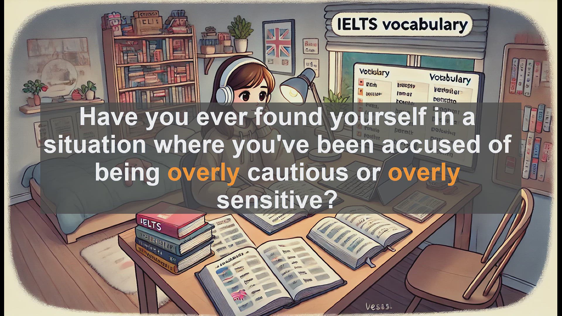 'Video thumbnail for 5000 Must Know IELTS 8.0 Vocabulary - Understanding 'Overly': Boost Your IELTS Score'