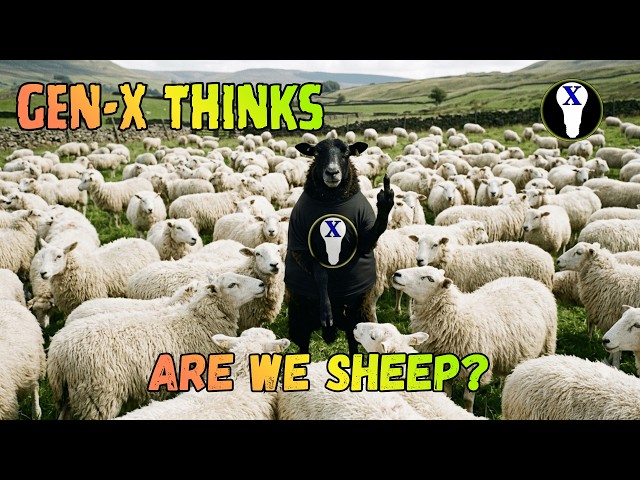 Video thumbnail for Gen-X Thinks:  Are We Sheep?
