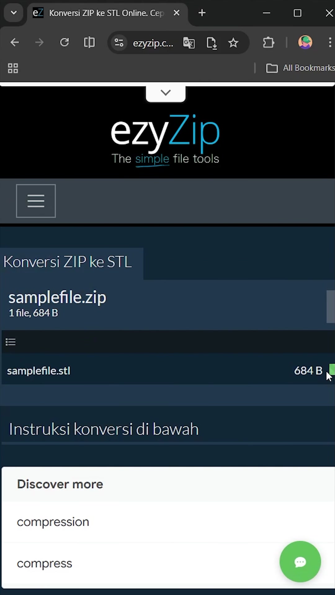 Video thumbnail for 📦 Konversi ZIP ke STL di Browser Anda | Tidak Perlu Instalasi Perangkat Lunak
