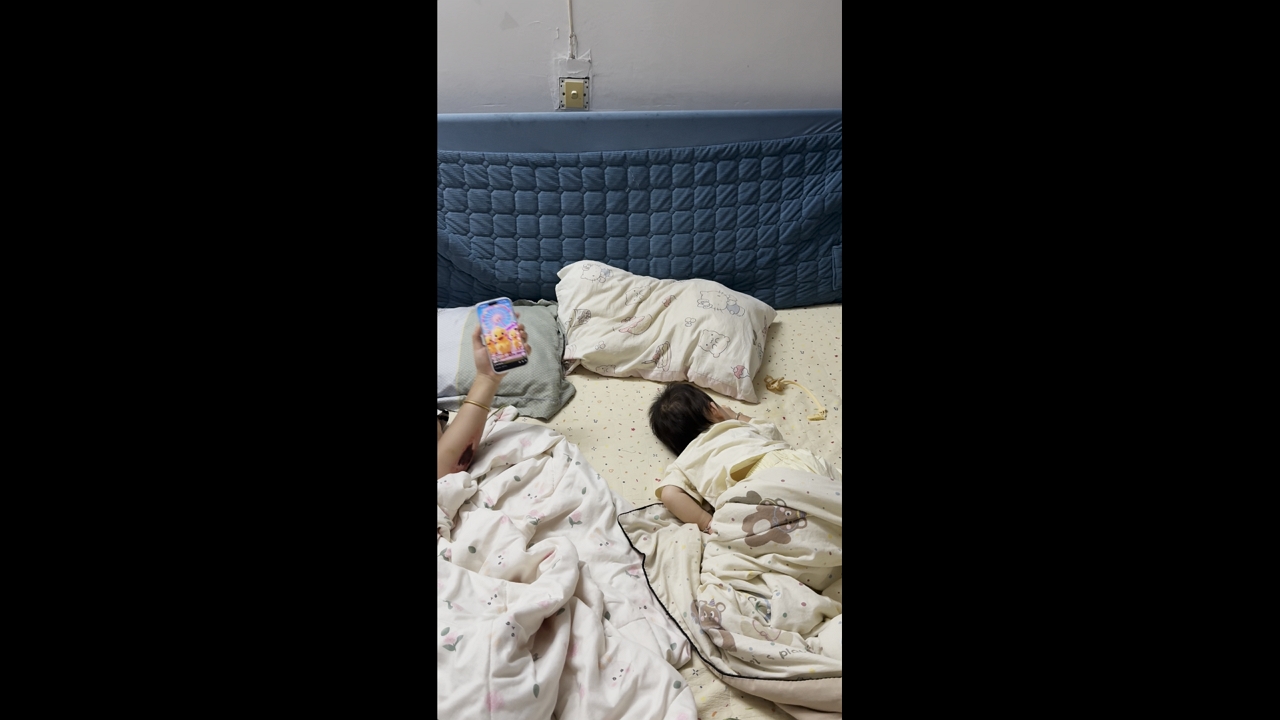 Video thumbnail for Toddler Wakes Up and Dances to Music in Jianxi, China