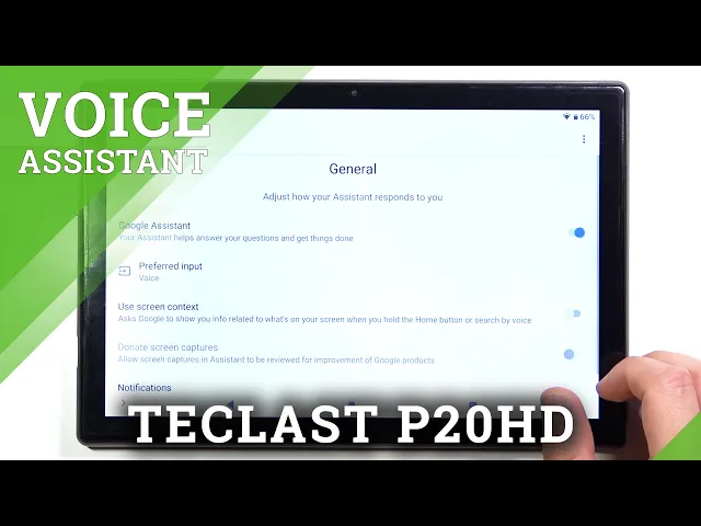 Video thumbnail for Turn Off Google Assistant – TECLAST P20HD Manage Google Features