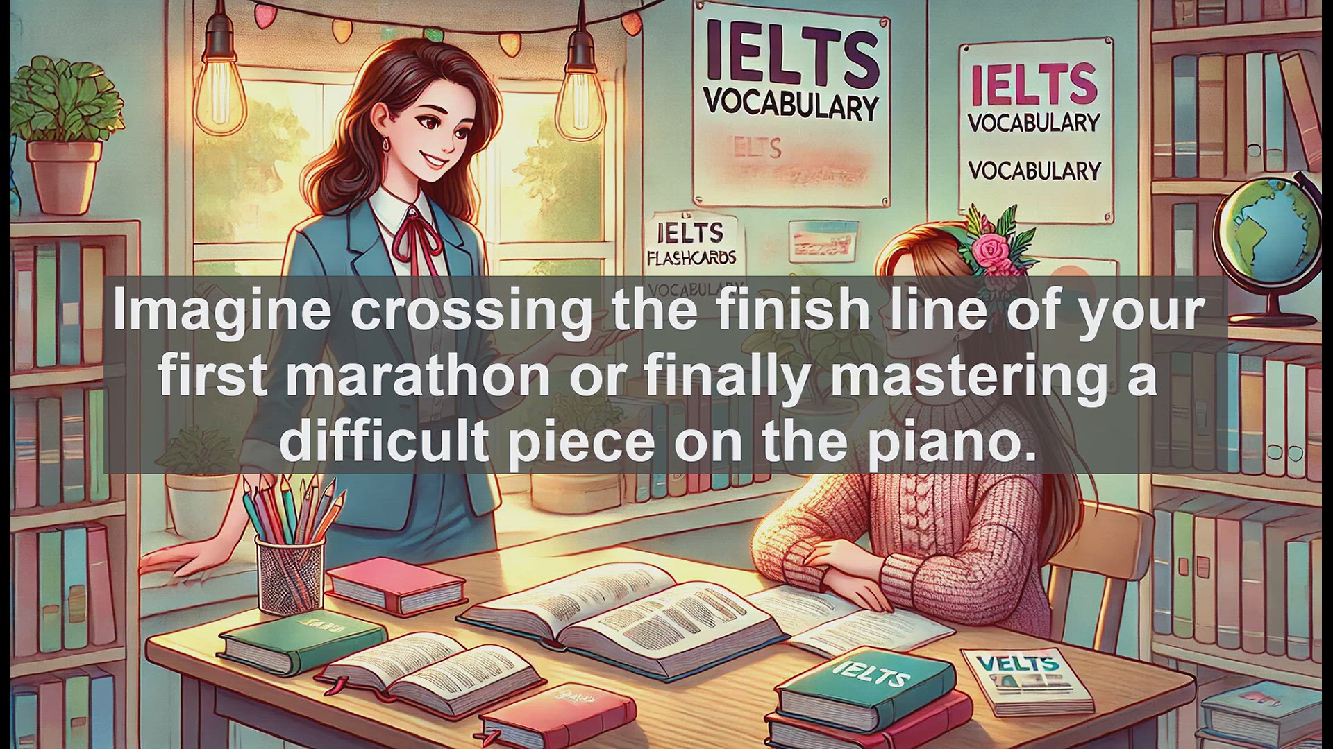'Video thumbnail for 2500 Must Know IELTS 6.5 Vocabulary - Mastering 'Accomplishment': Boost Your IELTS Vocabulary'