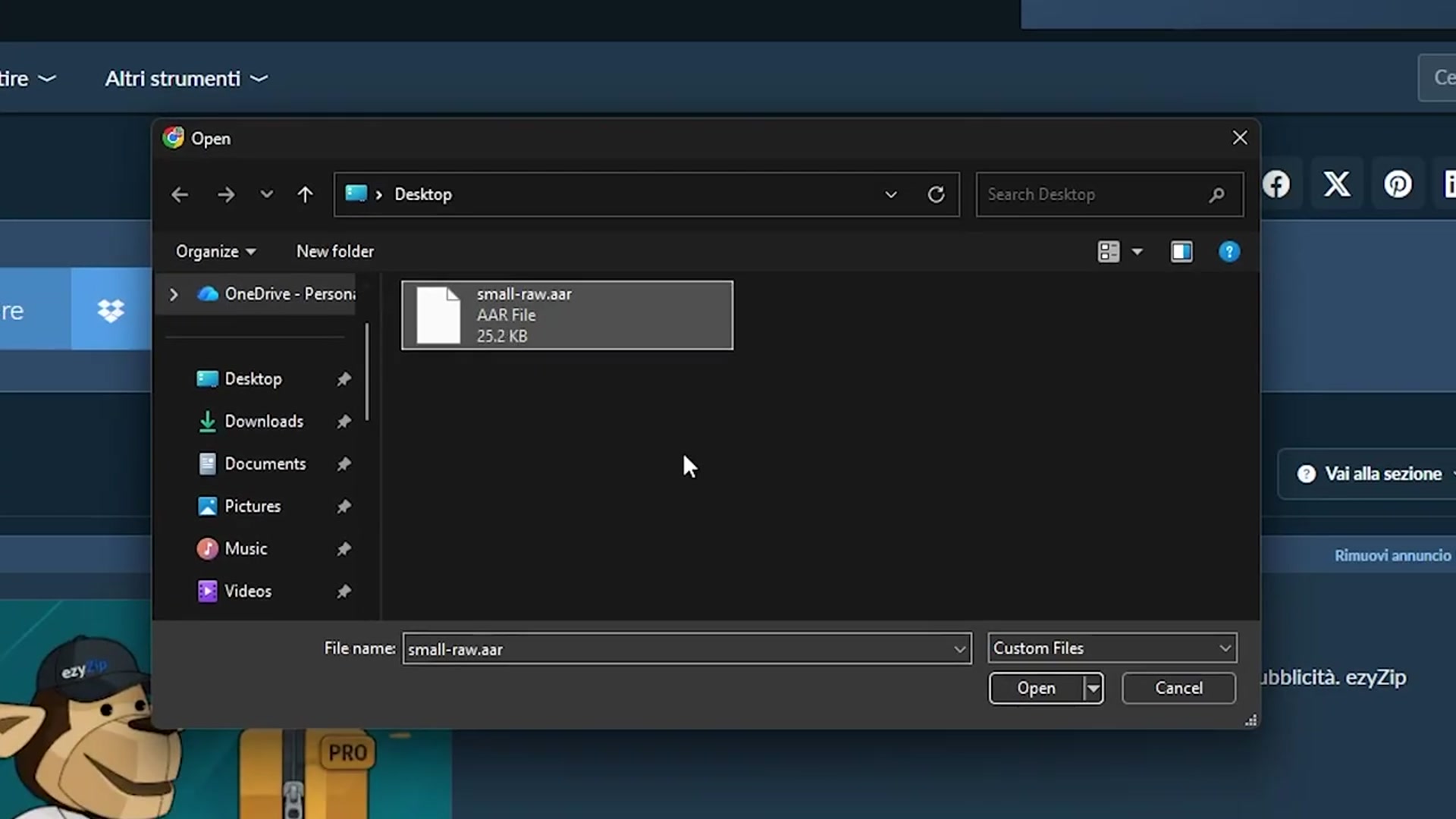 Video thumbnail for 📦 Come Convertire un AAR in ZIP Online Gratis | Senza Installare Software